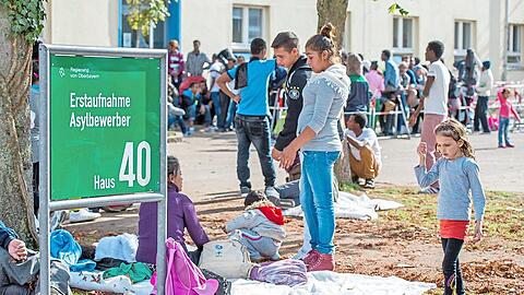Nur bis Ende 2016 steht das Gelände im Münchner Norden für die Flüchtlingsunterbringung zur Verfügung &ndash; wie es weitergeht, ist unklar.