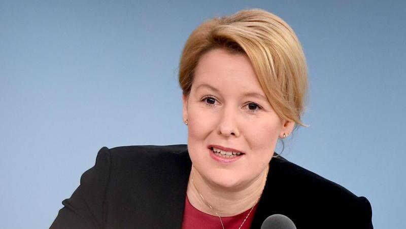 Bundesfamilienministerin Franziska Giffey (SPD). Bundesfamilienministerin Franziska Giffey (SPD).