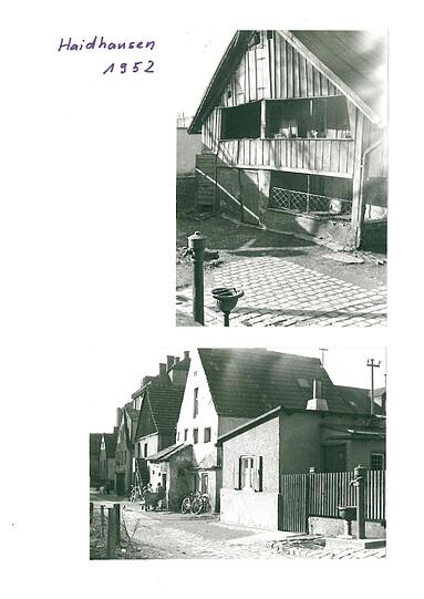 Nicht mehr ganz modern: So sah es 1952 in Haidhausen aus. An dieser Stelle befindet sich heute der Parkplatz des Krankenhauses rechts der Isar.