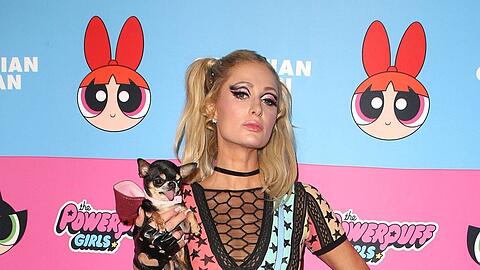 Paris Hilton und Diamond gemeinsam auf dem roten Teppich.
