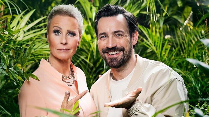 Sonja Zietlow und Jan Köppen moderieren zusammen das Allstars-Dschungelcamp.