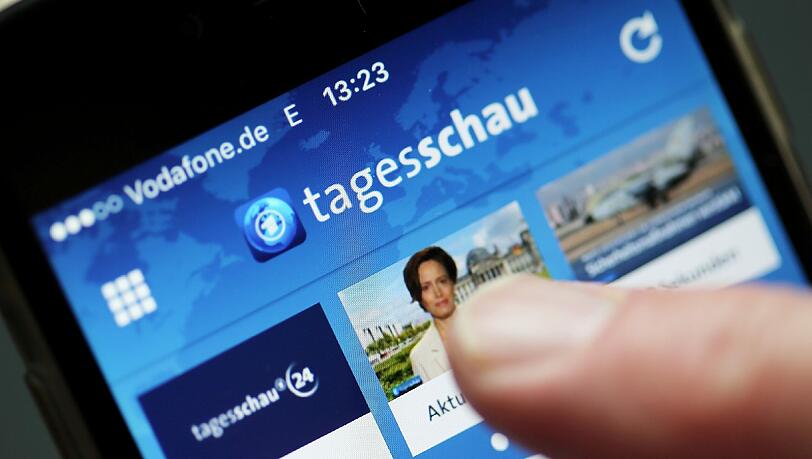 Zeitungsverleger haben erfolgreich gegen das Angebot in der Tagesschau-App geklagt. Zeitungsverleger haben erfolgreich gegen das Angebot in der Tagesschau-App geklagt.