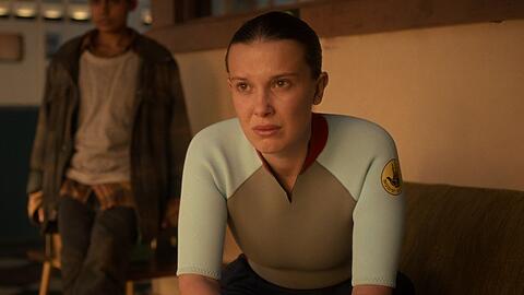 Millie Bobby Brown in "Stranger Things".