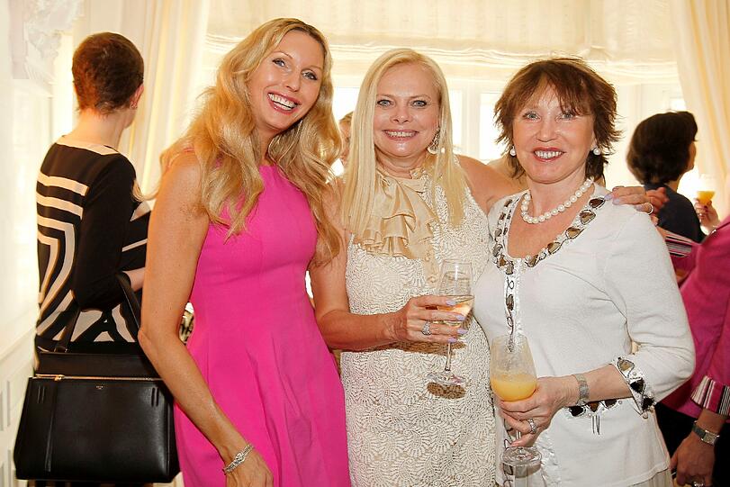 Sabine Piller, Daniela Baronin von Theumer und Dunja Siegel