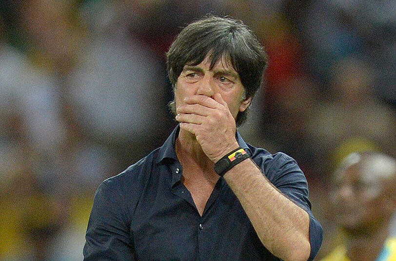Jogi Löw im Spiel der DFB-Elf gegen Ghana: nicht alles konnte dem Teamchef gefallen im zweiten Vorrundenspiel seiner Mannschaft.