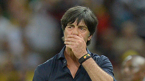Jogi Löw im Spiel der DFB-Elf gegen Ghana: nicht alles konnte dem Teamchef gefallen im zweiten Vorrundenspiel seiner Mannschaft.
