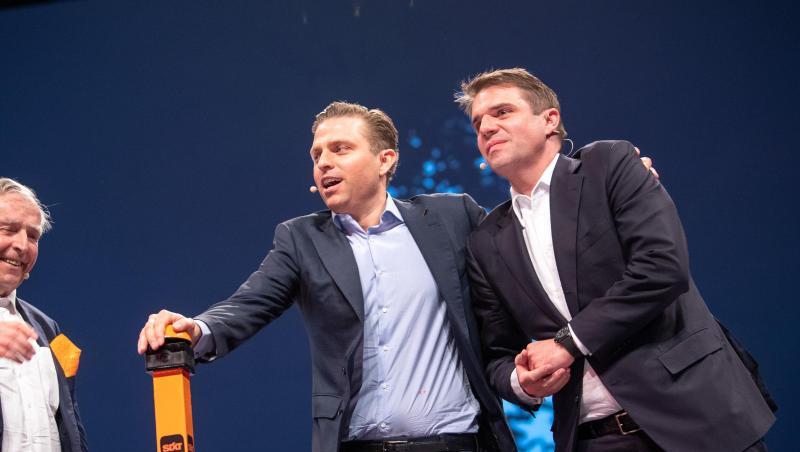 Familienbande: Erich (l-r), Konstantin und Alexander Sixt.