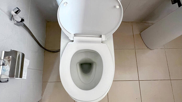 Toiletten halten zum Glück eine Menge aus. (Symbolbild)