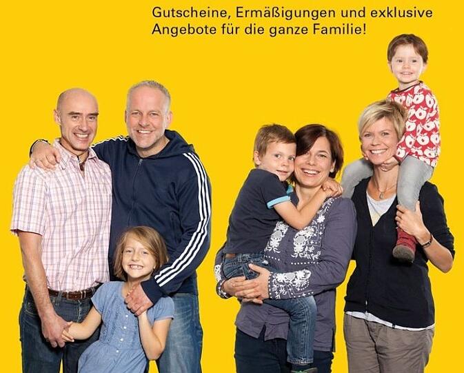 Umstrittenes Cover: der Familienpass 2014.