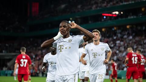 Der jüngste Torschütze in Bayerns Klub-Historie: Stürmer Mathys Tel - mit gerade mal 17 Jahren und 126 Tagen.