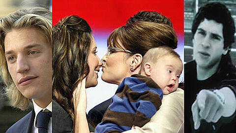 Ihre Eltern haben es in der Politik weit gebracht: Jean Sarkozy, Bristol Palin und Jakob Herrmann.