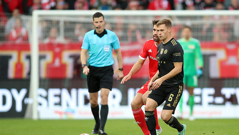 Bayern-Star Joshua Kimmich beim Auswärtsspiel in Berlin.