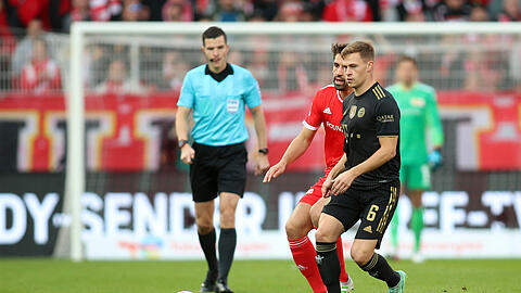 Bayern-Star Joshua Kimmich beim Auswärtsspiel in Berlin.