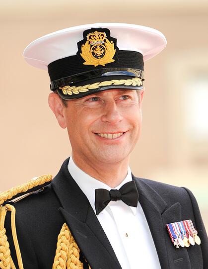 13. Platz: Prinz Edward von Wessex