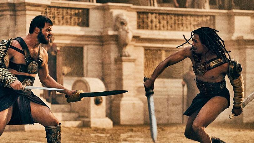 Was wäre ein Sandalen-Epos ohne blutige Gladiatorenkämpfe?