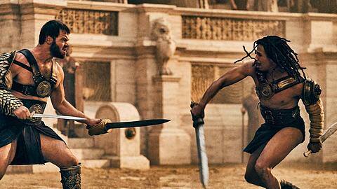 Was wäre ein Sandalen-Epos ohne blutige Gladiatorenkämpfe?