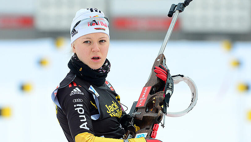 Miriam Gössner war bei ihrem Comeback noch chancenlos. Für sie ist ihre Rückkehr alleine aber schon mal ein erster Erfolg. Miriam Gössner war bei ihrem Comeback noch chancenlos. Für sie ist ihre Rückkehr alleine aber schon mal ein erster Erfolg.