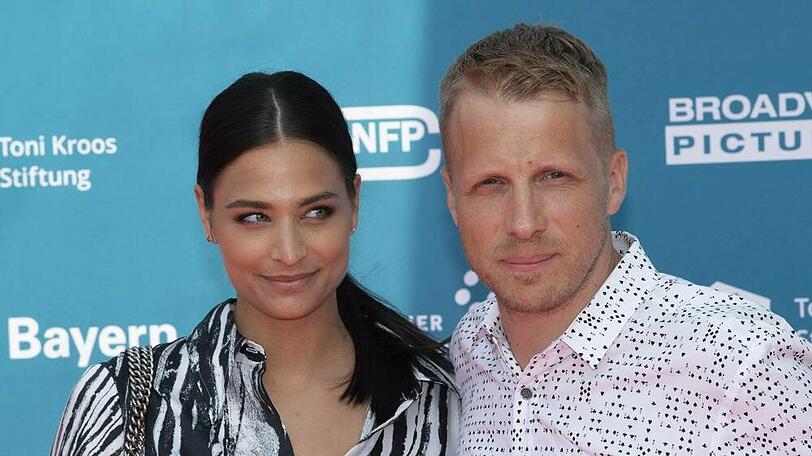 Oliver Pocher an der Seite seiner Ehefrau Amira.