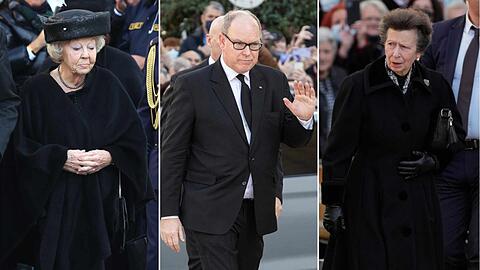 Zur Trauerfeier von Konstantin II. geben sich die europäischen Royals die Ehre.