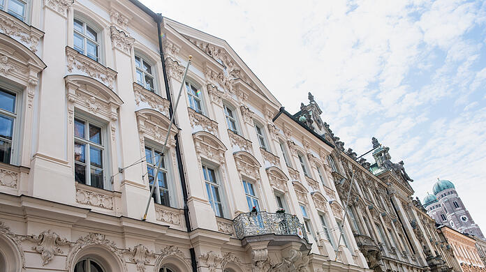 Das Erzbischöfliche Ordinariat der katholischen Kirche (auch Erzbischöfliches Palais genannt)
