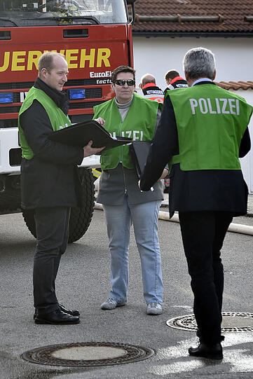 In Aufhausen kam es am Dienstag zu einem Brand eines Wohnhauses.