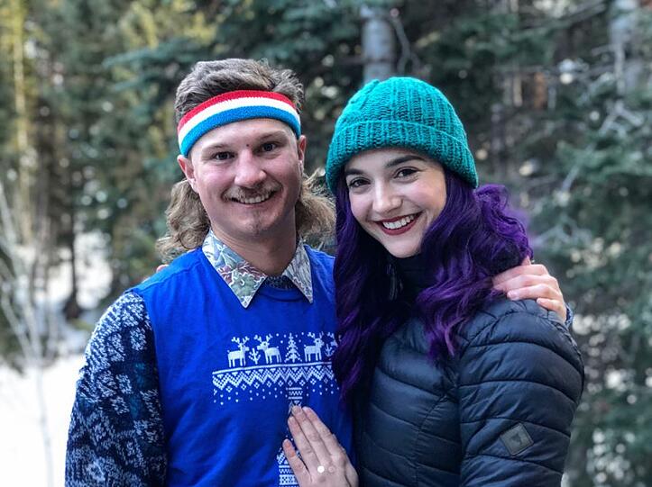 Tristan und Brenna Huckaby sind bereits Eltern eine knapp zweijährigen Tochter.