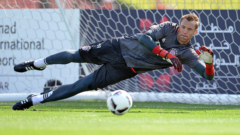Eine Klasse für sich: Welttorhüter Manuel Neuer.