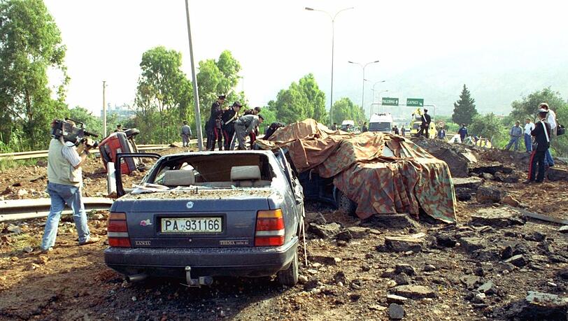 Mehr als 30 Jahre nach dem Mord an dem Mafiajäger Giovanni Falcone ist einer der Attentäter nun wieder frei. (Foto: Archiv)