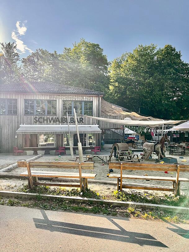 Strand-Flair an der Schwaiblbar.