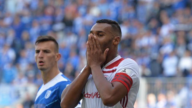 Marvin Matip von Ingolstadt ist frustriert. Foto: Jan Kuppert/Archiv Marvin Matip von Ingolstadt ist frustriert. Foto: Jan Kuppert/Archiv