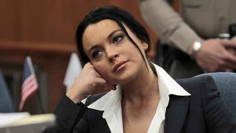 Lindsay Lohan vor Gericht. Lindsay Lohan vor Gericht.