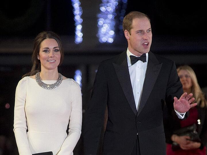 Weitere Bilder von Herzogin Kate, Prinz William und ihren ersten Sohn, dem kleinen Prinz George.