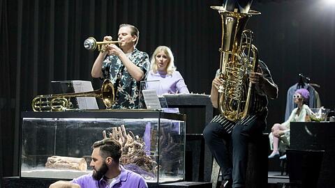 Die Kammeroper "Wir aus Glas" in der Muffathalle.