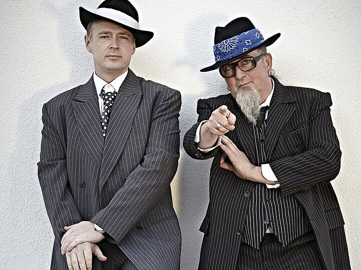 Spitzenköche unter sich: Holger Stromberg (links) und Stefan Marquard