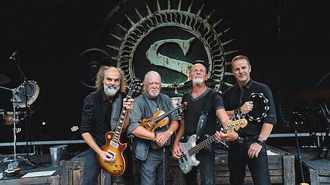 Santiano (von links): Hans-Timm "Timsen" Hinrichsen, Pete Sage, Björn Both und Axel Stosberg.