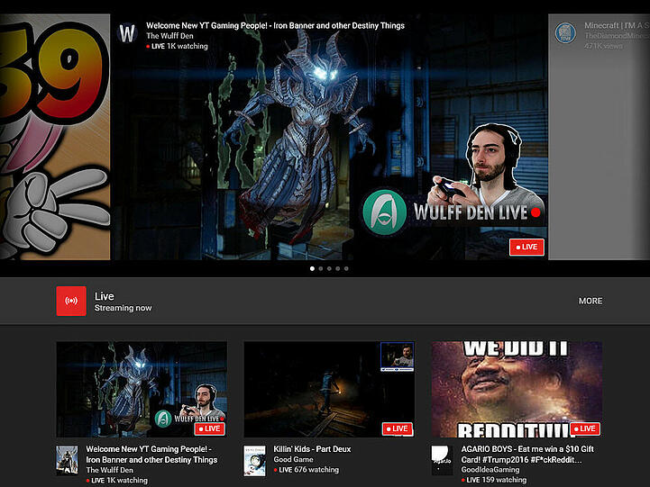 Die hier gezeigten Live-Streams können deutsche User nur mit Tricks anschauen