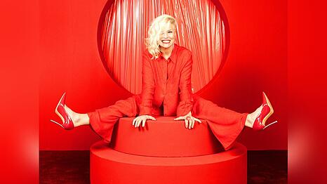 Ihre Energie steckt an: Ina Müller