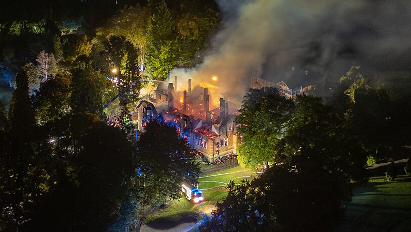 Das ehemalige Jagdschloss der Familie Thurn und Taxis brannte vollständig ab. Die Hintergründe sind noch unklar. (Archivfoto)
