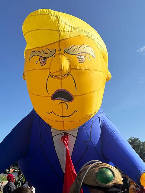 Protest gegen Trump.