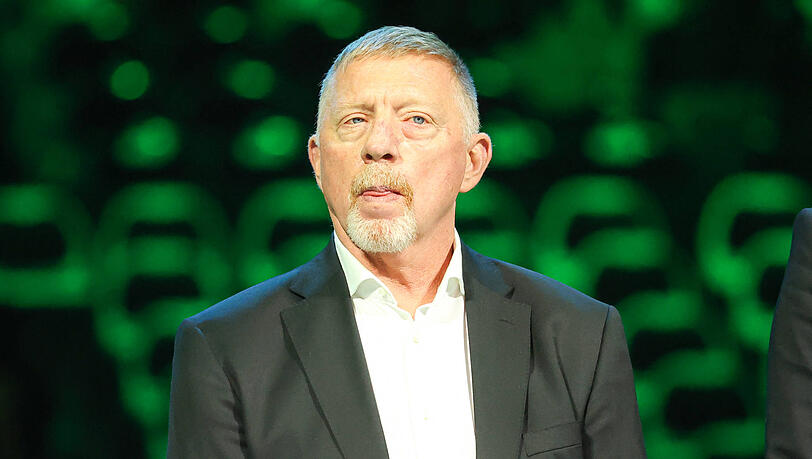 Lobte Youngster Lennart Karl: Tennis-Legende Boris Becker. Lobte Youngster Lennart Karl: Tennis-Legende Boris Becker.