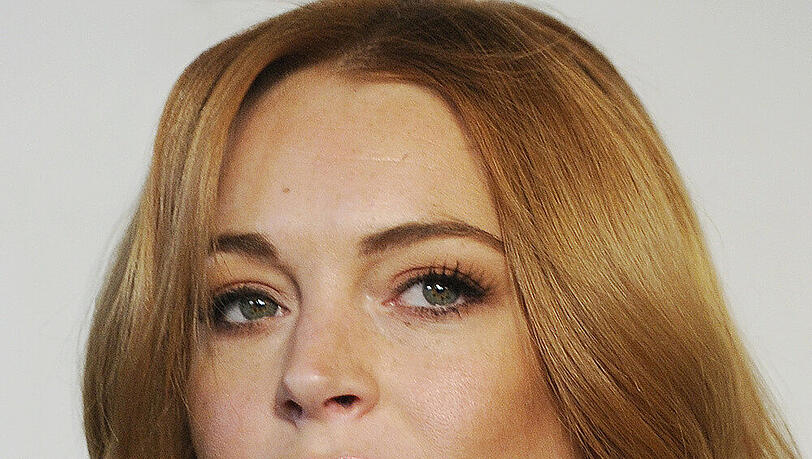 Lindsay Lohan bei einer Pressekonferenz auf dem Sundance Filmfestival 2014 Lindsay Lohan bei einer Pressekonferenz auf dem Sundance Filmfestival 2014