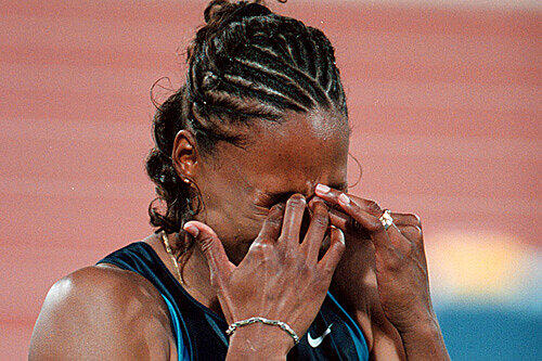 Dopingsünderin Marion Jones.