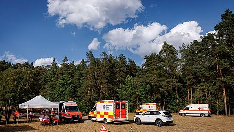 Gro&szlig;einsatz im Wald: Wieder hat es in der Oberpfalz gebrannt.