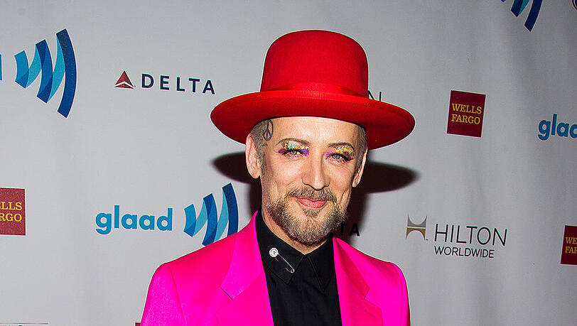 Boy George bei den GLAAD Media Awards 2014 Boy George bei den GLAAD Media Awards 2014