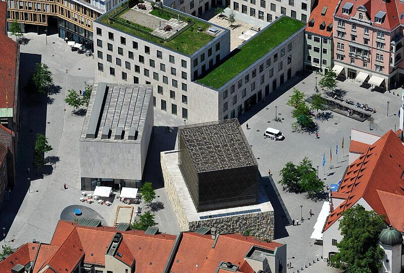 Das Jüdische Zentrum mit Synagoge, Museum und Gemeindehaus.