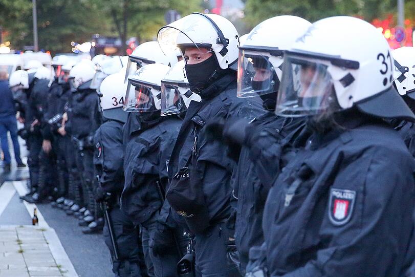 So wild geht's schon vor dem G20 in Hamburg zu