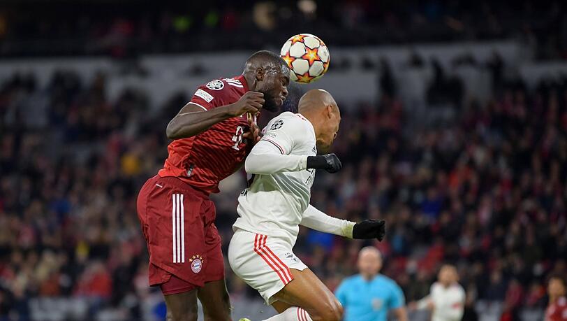 Er beeindruckt Lucas Höler: Bayerns Abwehrstar Dayot Upamecano. Er beeindruckt Lucas Höler: Bayerns Abwehrstar Dayot Upamecano.