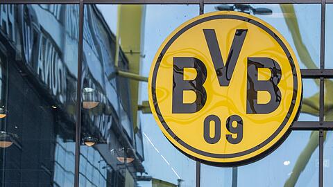 Das Vereinlogo von Borussia Dortmund.