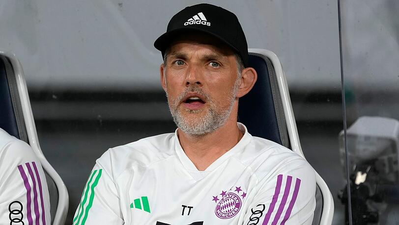 Thomas Tuchel, Trainer von FC Bayern München, vor dem Spiel gegen Kawasaki Frontale.