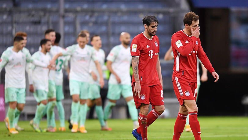 Der FC Bayern teilt gegen Werder Bremen die Punkte.